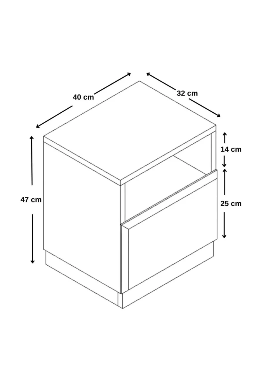 Commode BONJO à 2 poignées