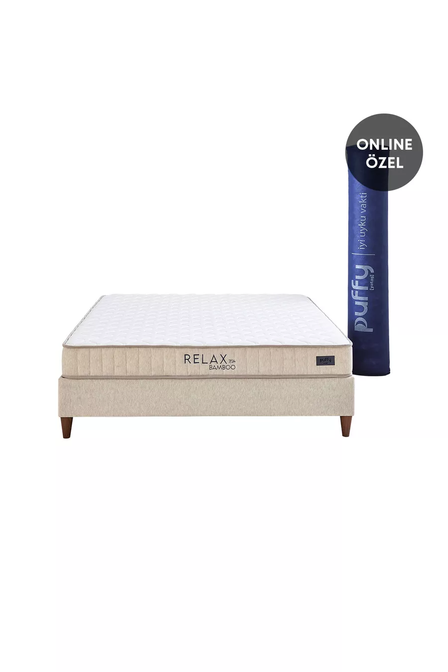 Relax 7/ Matelas à ressorts en rouleaux de bambou