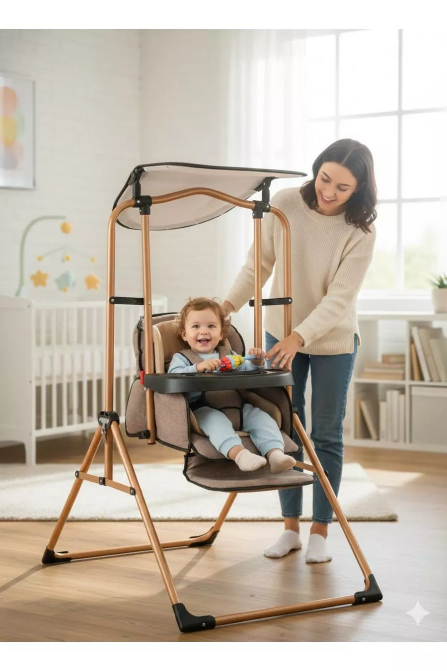 Balançoire de luxe - Chaise haute
