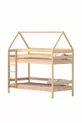 Lit superposé en bois pour chambre d'enfant Markaawm Simge