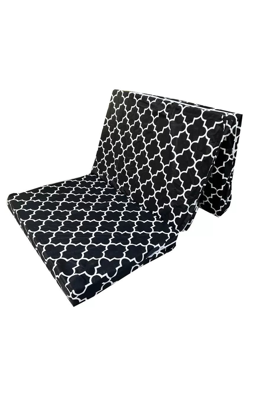 Lit pliant simple avec matelas en mousse, coussin en mousse épaisse  Cm - KARAÇATI