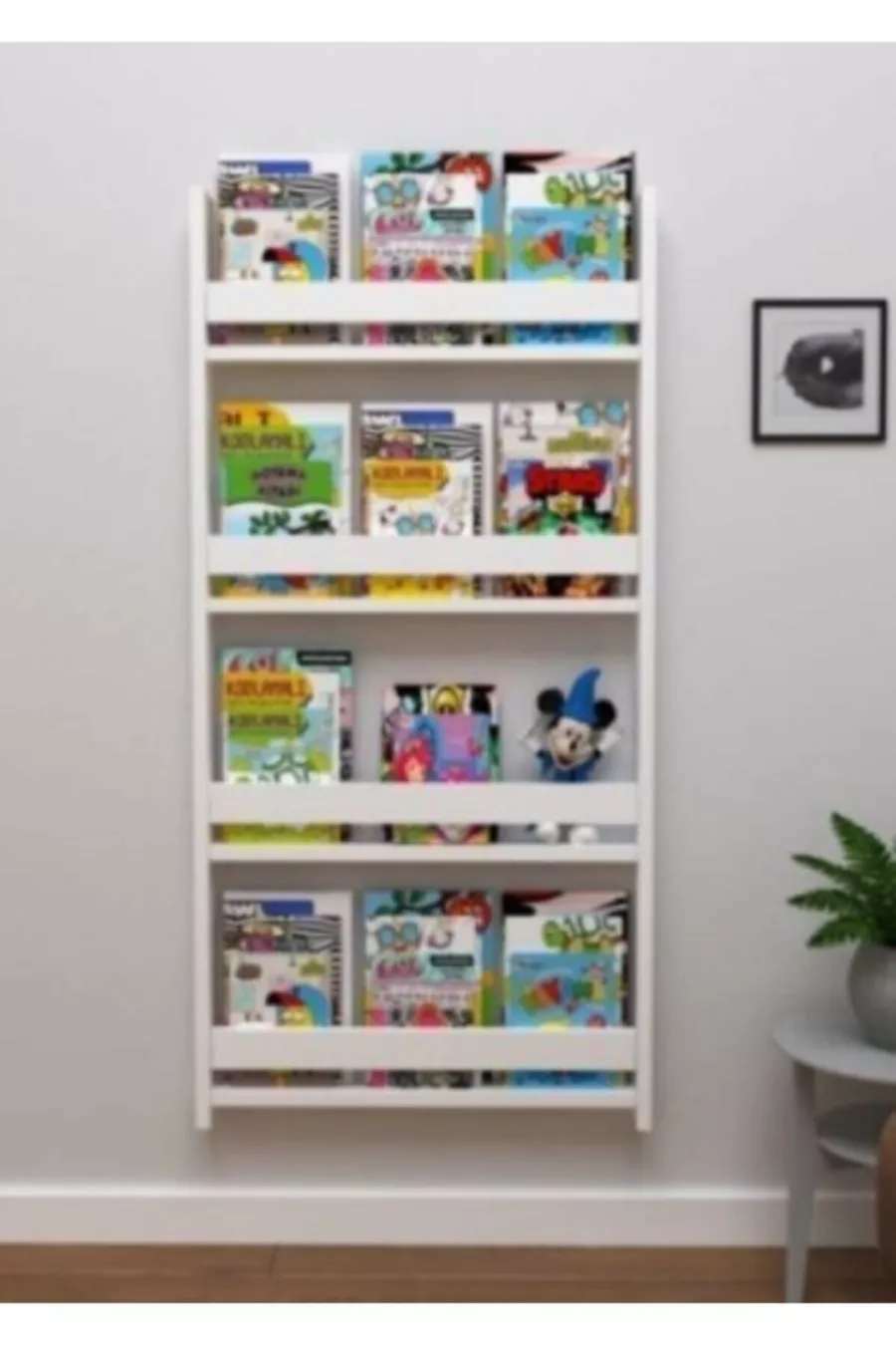 Bibliothèque Montessori Éducative pour Enfants à 4 Étages