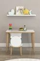 Bureau pour enfant pour le jeu et les activités, table d'été et d'hiver, table simple avec chaise