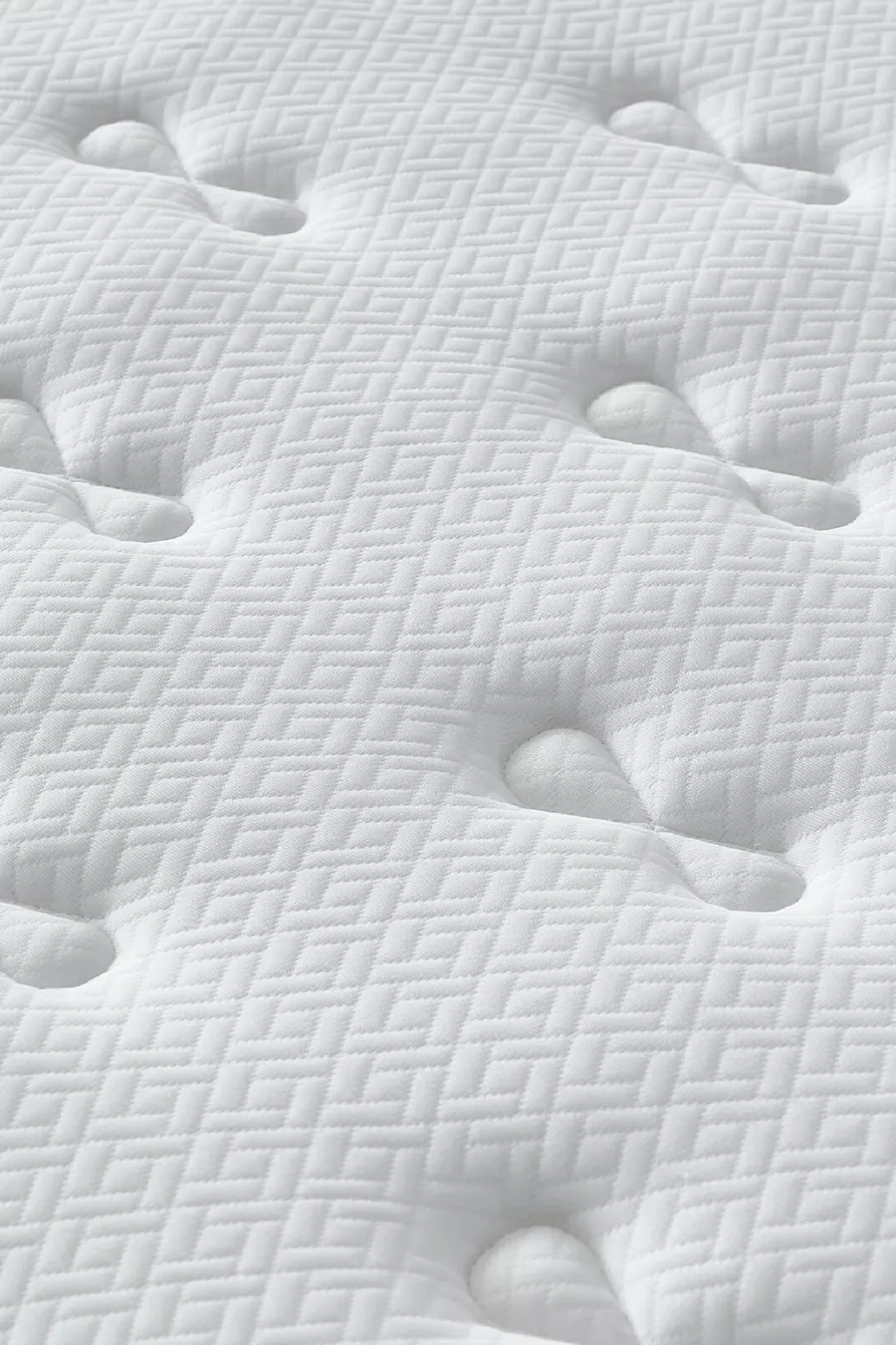 Matelas Melisa Visco Orthopédique Simple, Antibactérien et à Ressorts Ensachés