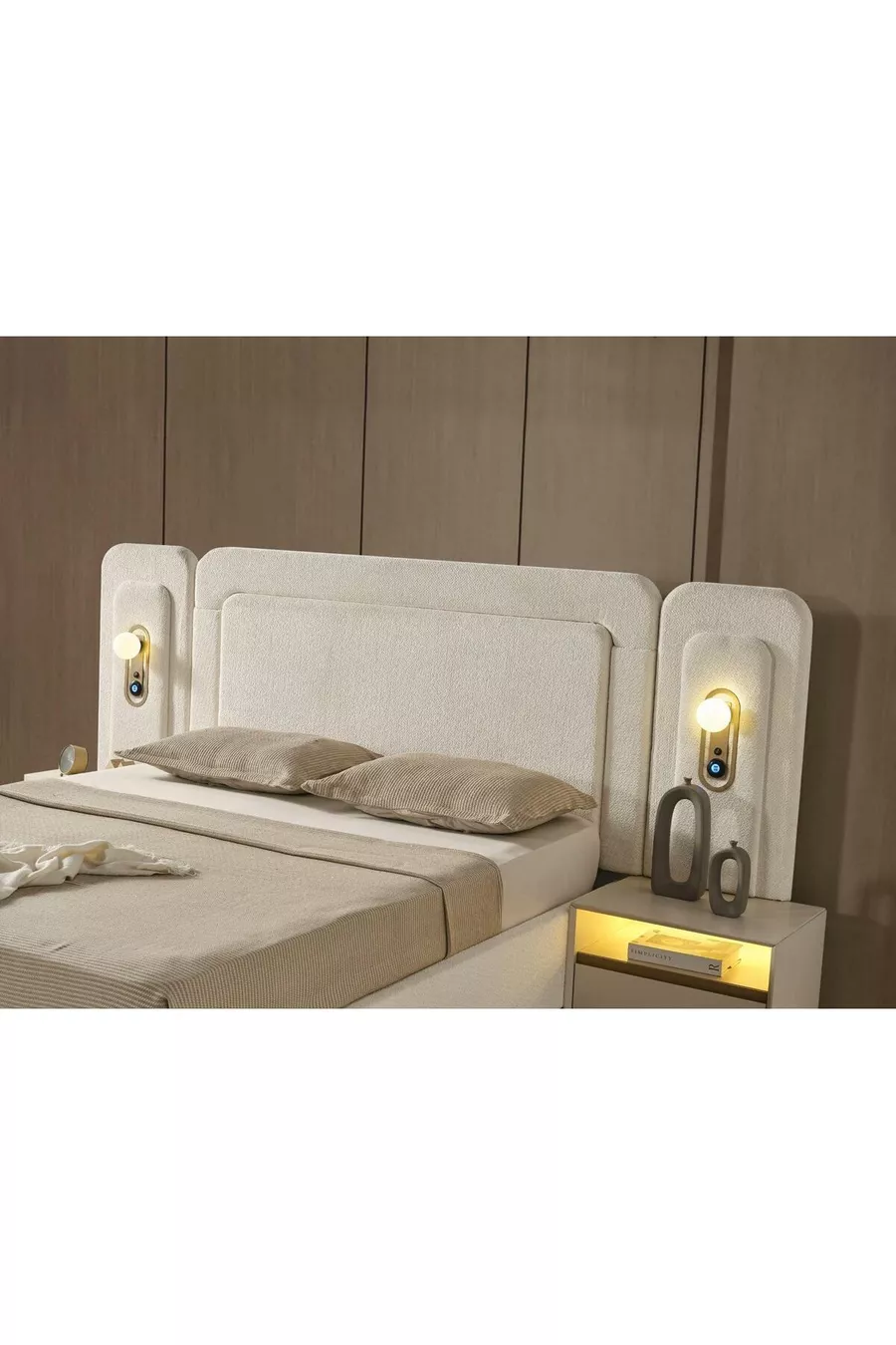 ENSEMBLE DE CHAMBRE À COUCHER PERLE