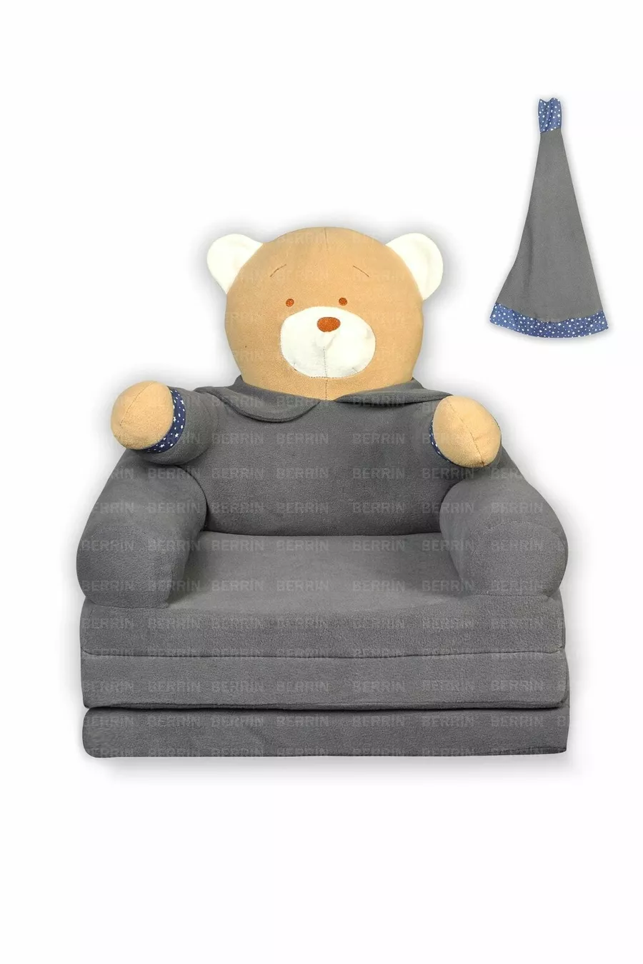Siège pour enfant pliable portable Polar, lit pour enfant, ouvrable, lavable, ventilation cachée
