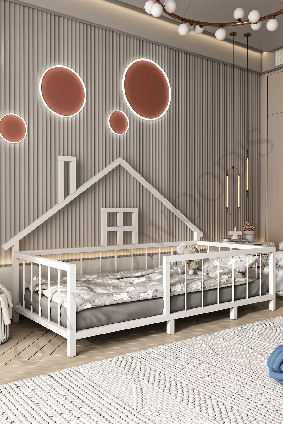 Lit Montessori en MDF pour enfants Judy Bebek