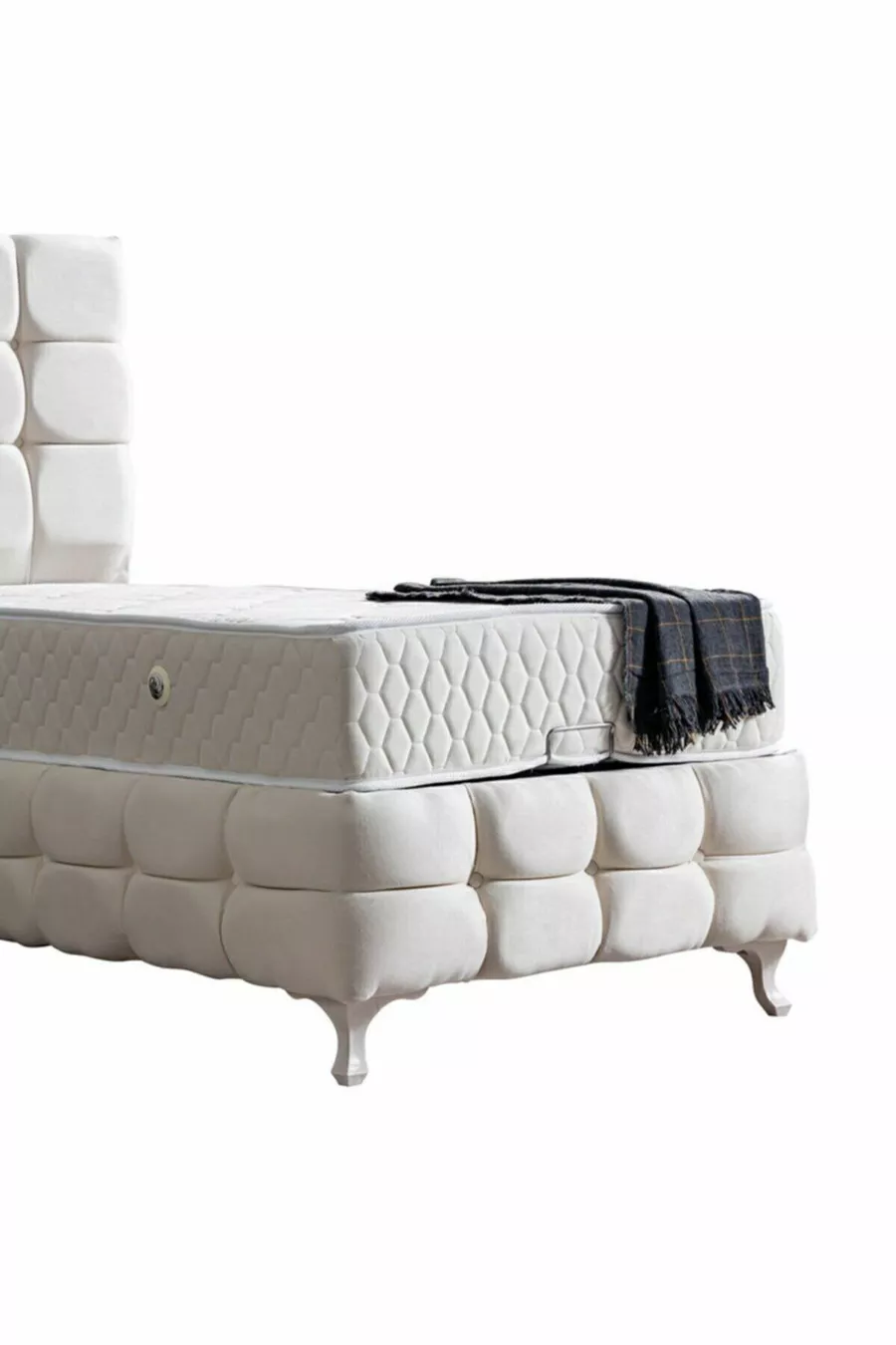Ensemble Duke Lux Ikili, tête de lit pour lit simple