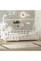 Lit Joy Montessori avec porte blanche *