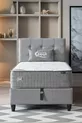 Ensemble de lit simple Mimoza avec matelas entièrement orthopédique antibactérien, sommier et tête de lit, ensemble 3 pièces