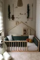 Lit Montessori Unisexe pour Bébé et Enfant en Bois Naturel