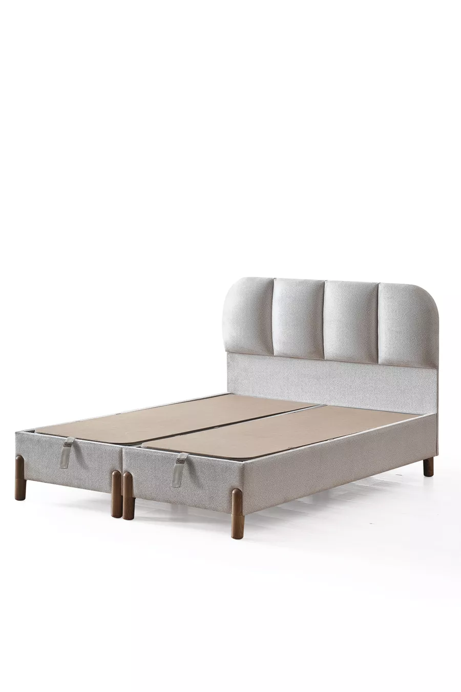 Ensemble Confort Bohem Prime pour Deux Personnes – Matelas à Ressorts Ensachés + Coffre-lit + Tête de Lit