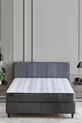 Ensemble de 3 pièces Tête de lit et sommier Wool Sense - Gris Foncé