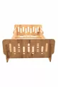 Lit bébé-Lit pour bébé-Lit de sol pour enfant-Lit de sol pour bébé-Lit-Lit-MDF-Noisette