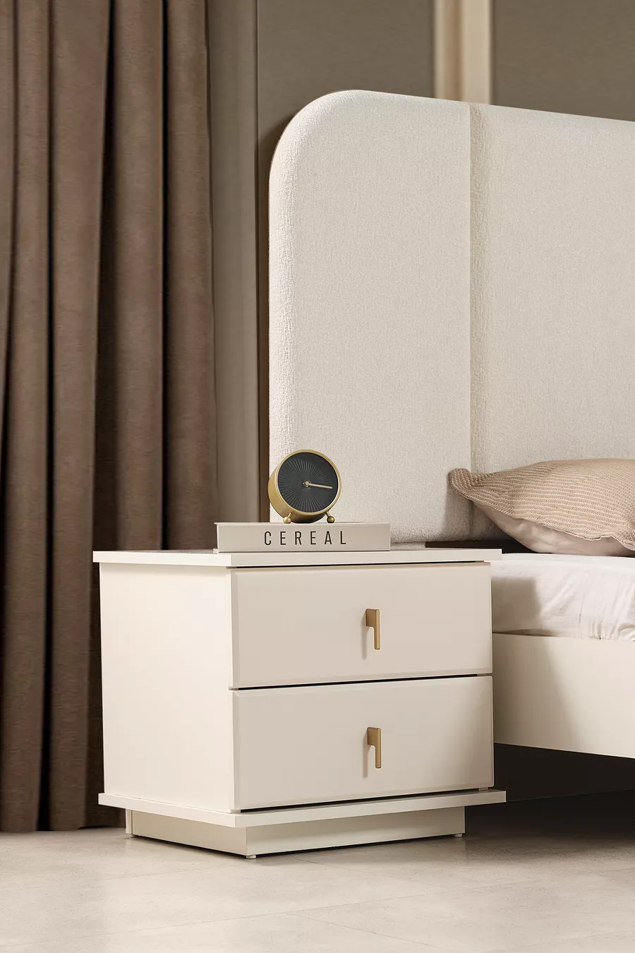 Ensemble de chambre à coucher moderne Masal Benchli à 6 portes