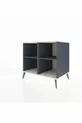 Commode Kronos 2 étagères Anthracite-Gris pierre/Anthracite