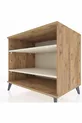 Commode Kronos 2 étagères Pin-Pierre de lune