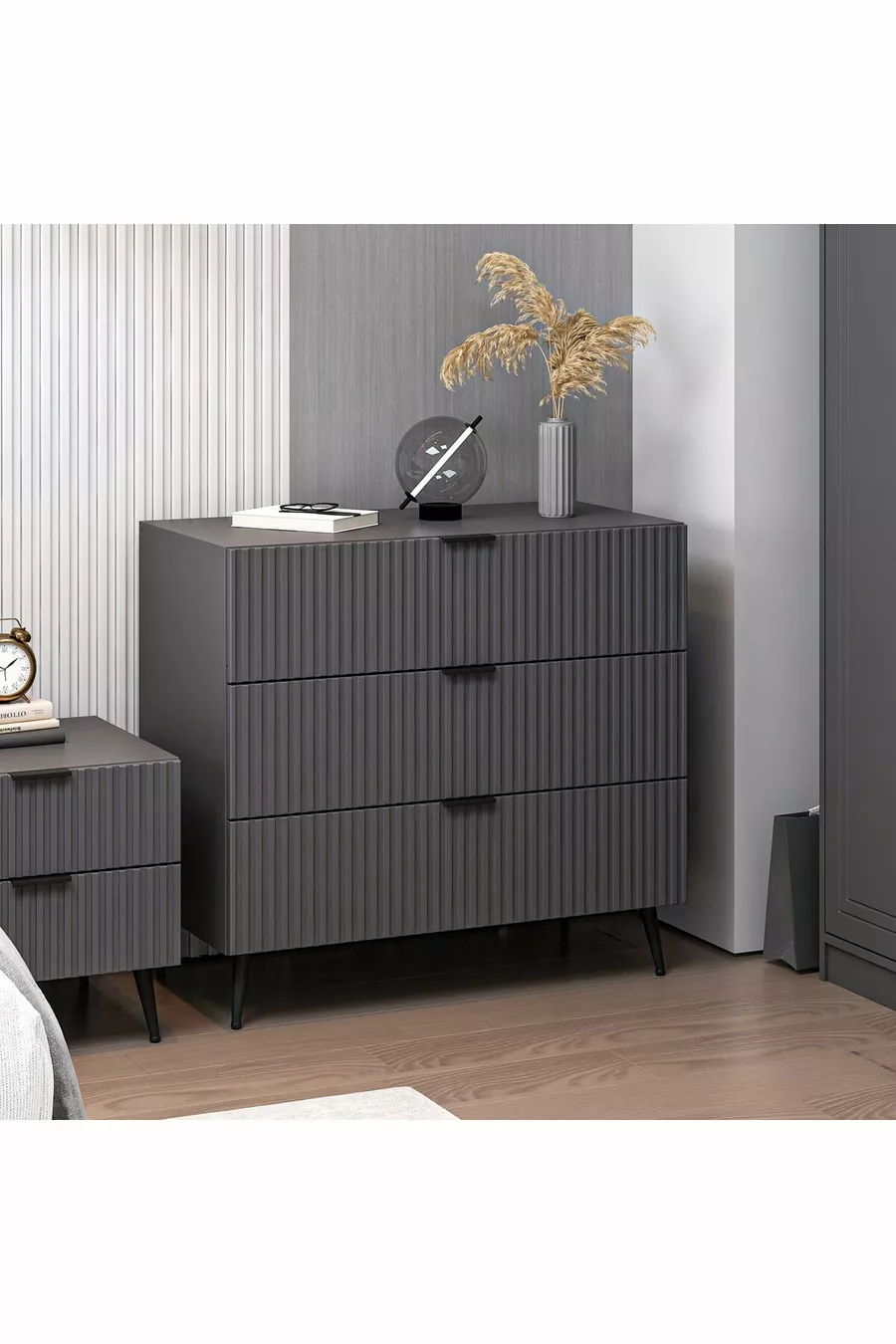 Commode Kale Plus Anthracite/Anthracite