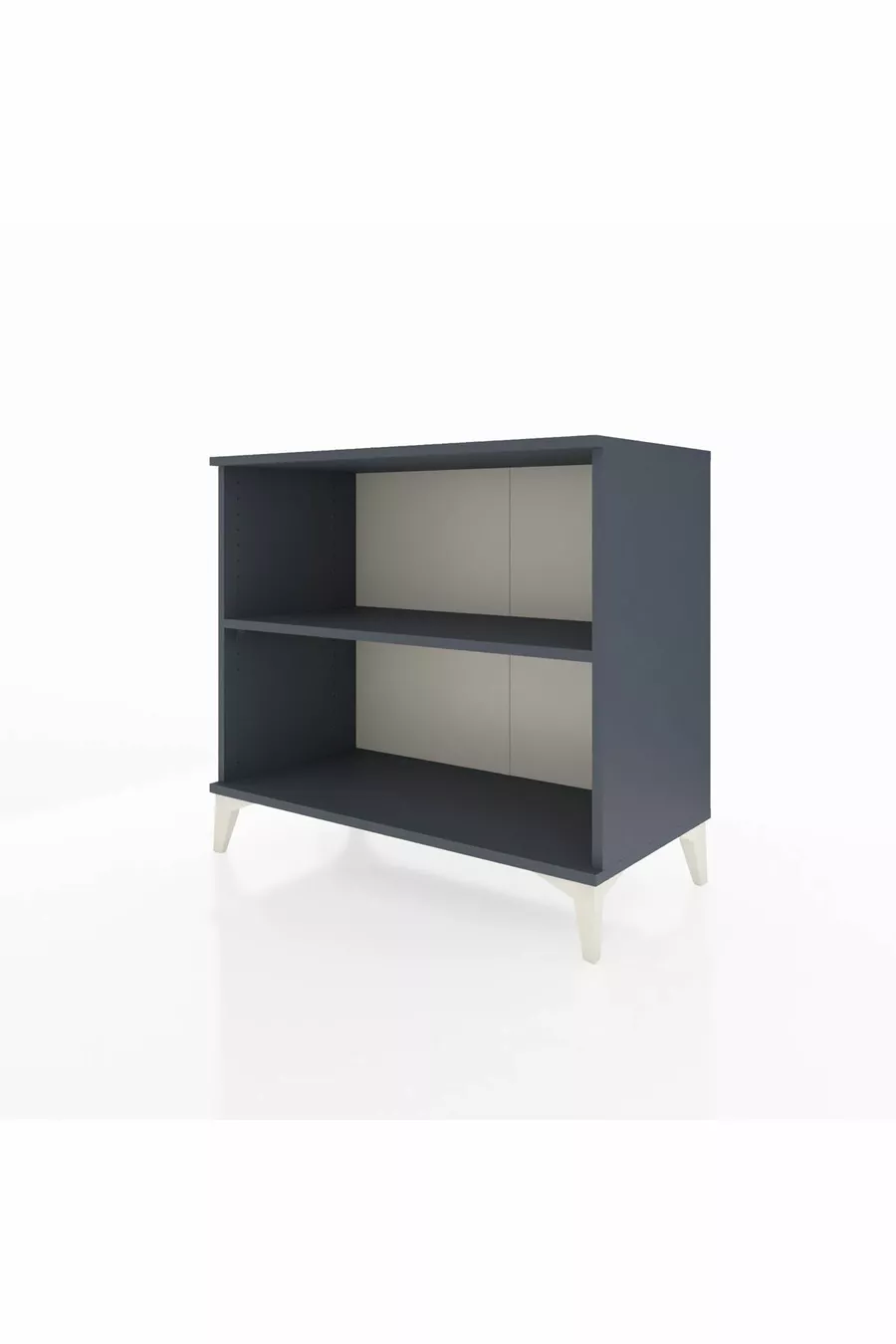 Commode Hyperion à une seule étagère Anthracite-Anthracite