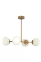 Lustre de salle à manger moderne patiné à 4 lampes pour chambre à coucher et salon