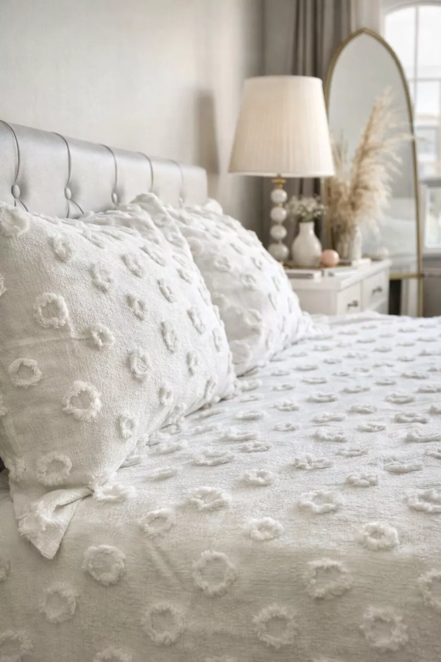 Set de Housse de Lit Double – 2 Taies d'Oreiller Incluses  x 