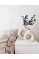 Set de Vases à Anneau Bohème (GRAND CM, PETIT CM) Décoratif, Cadeau Brut Blanc