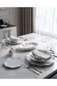 Ensemble de vaisselle en argent  pièces avec filet Nesrin