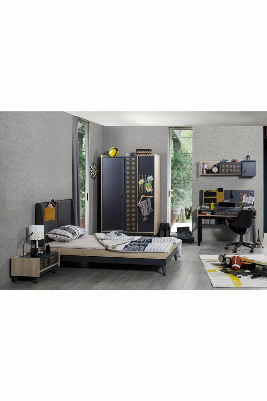Chambre pour jeunes Dark Point