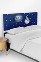 Housse de tête de lit de chambre d'enfant Astronaute Espace Spacex