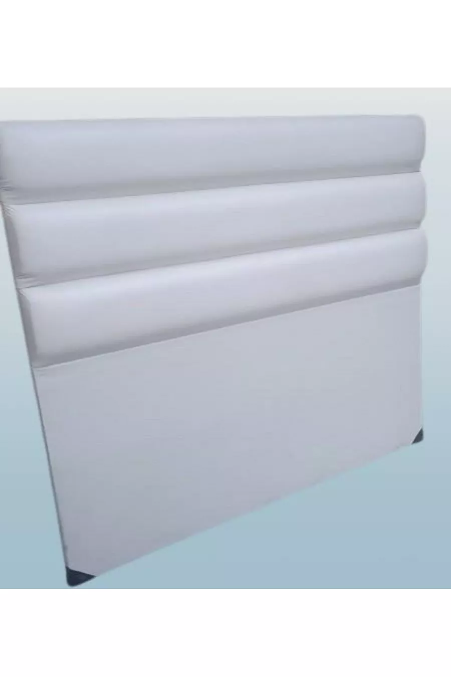 Titre DK Simple Modèle Cuir Synthétique blanc Tissu Tranche Horizontale Fait Main