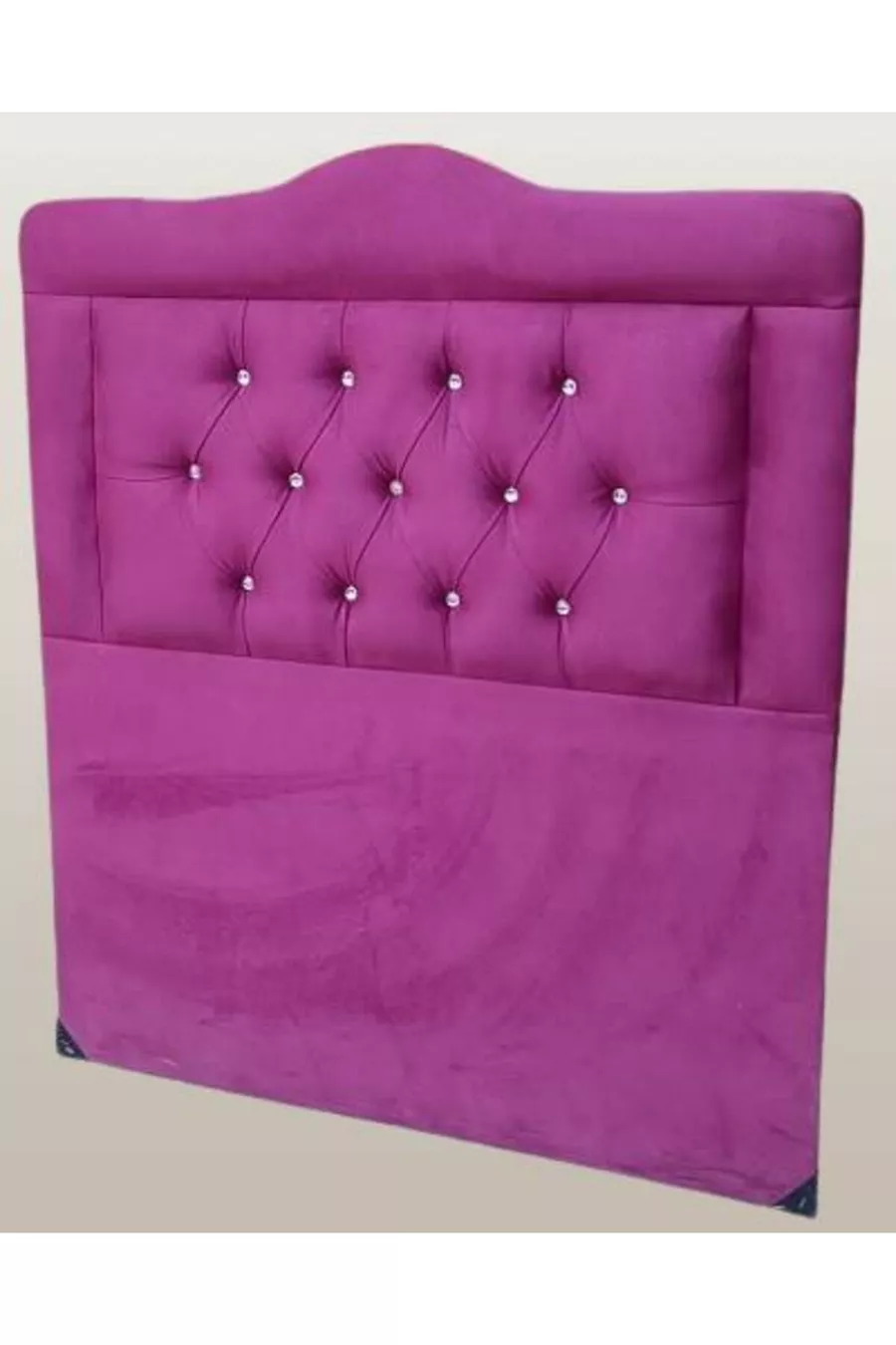 Titre DK Simple Personne Modèle Poney Plumage Fuchsia Tissu Capitonné Rempli Fait Main