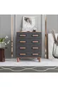Commode Otto à 4 tiroirs % MDF