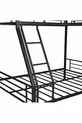 Lit mezzanine avec bureau pour trois personnes au design moderne