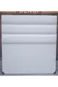 Titre DK Simple Modèle Cuir Synthétique blanc Tissu Tranche Horizontale Fait Main