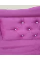 Titre DK Simple Personne Modèle Poney Plumage Fuchsia Tissu Capitonné Rempli Fait Main