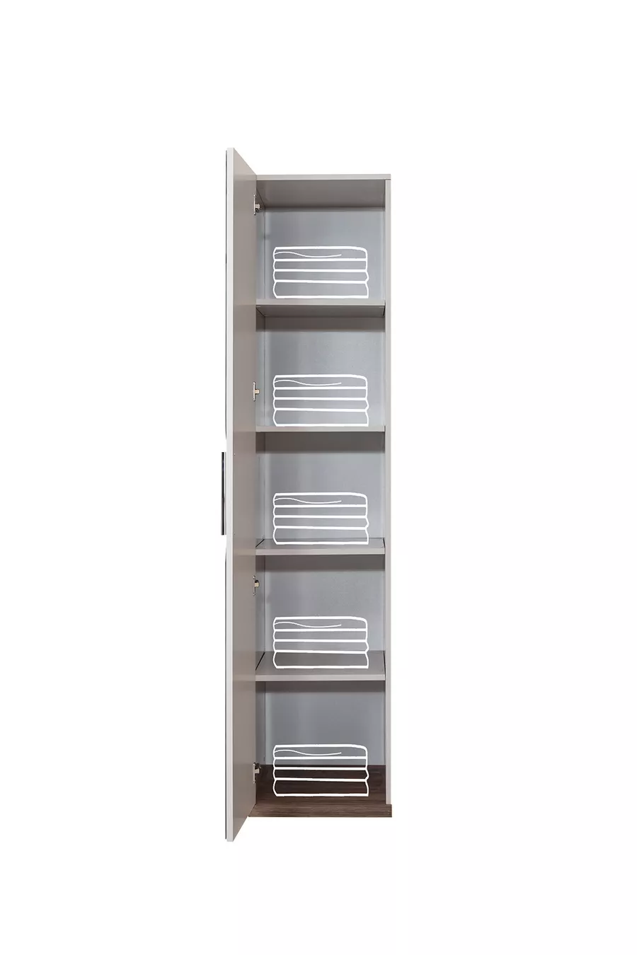 Lit superposé, chambre d'adolescent Milano Ensemble Lit superposé moderne pour deux personnes + Armoire moderne à trois portes