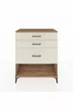 Commode Hyperion 3 tiroirs Pin-Ambre