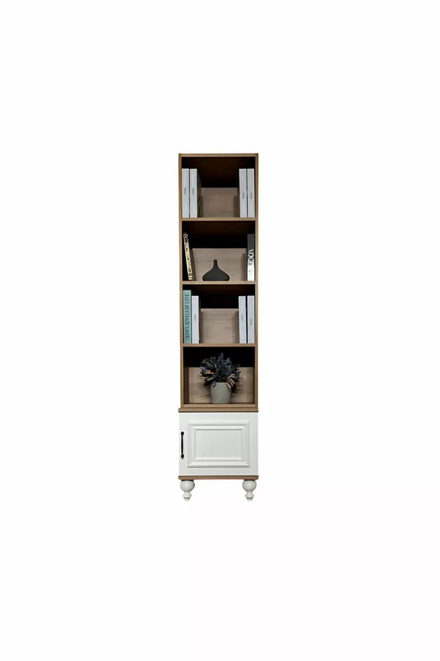 Ensemble Commode et Bibliothèque Sicile | Qualité MDF | Se Distingue par Son Élégance