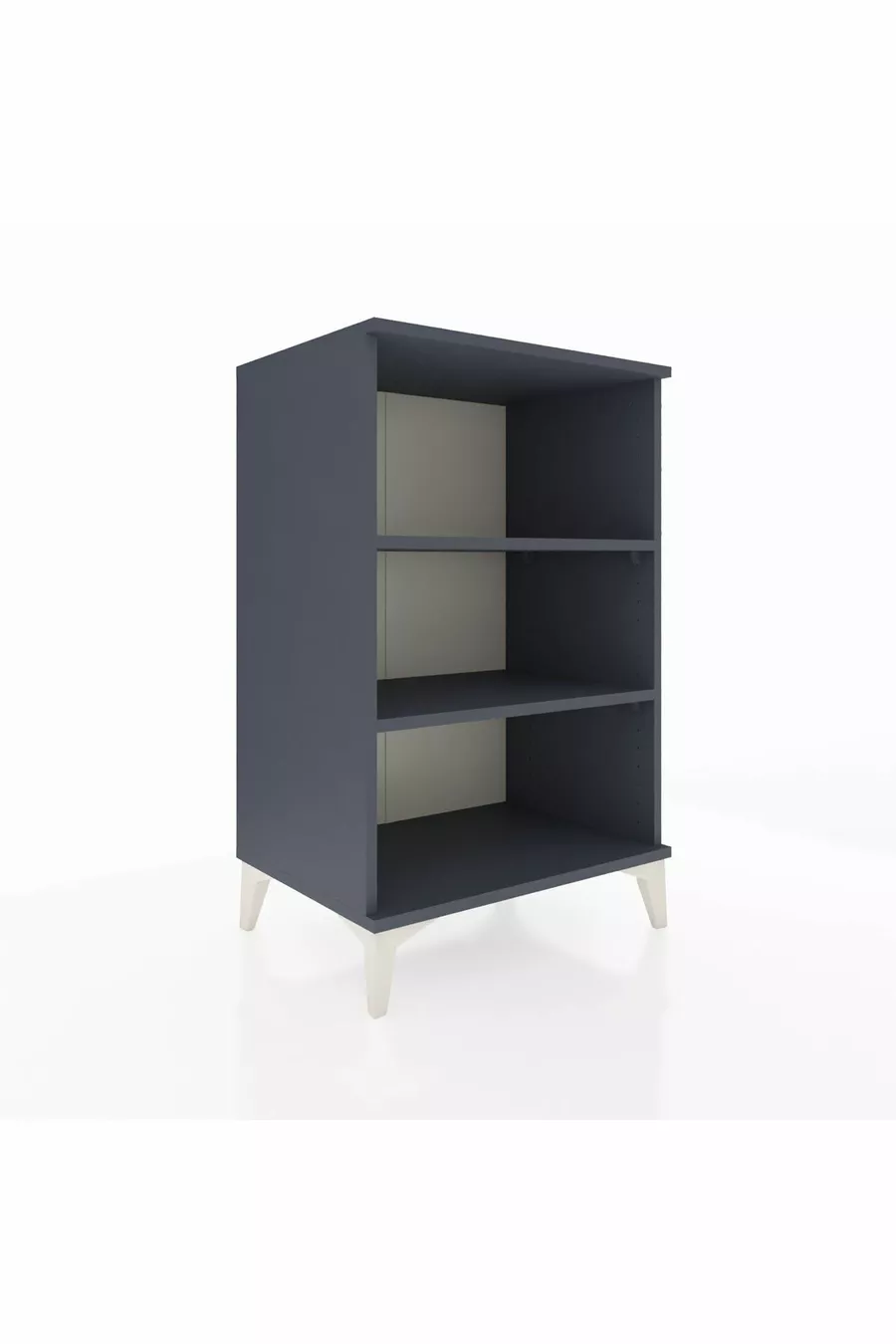 Commode Hyperion à 2 étagères Anthracite-Anthracite