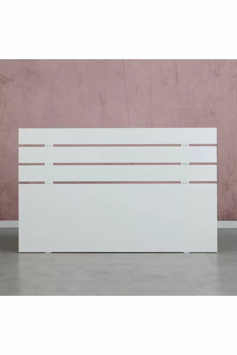 Tête de lit blanche double Huga / Tête de lit pour sommier cm