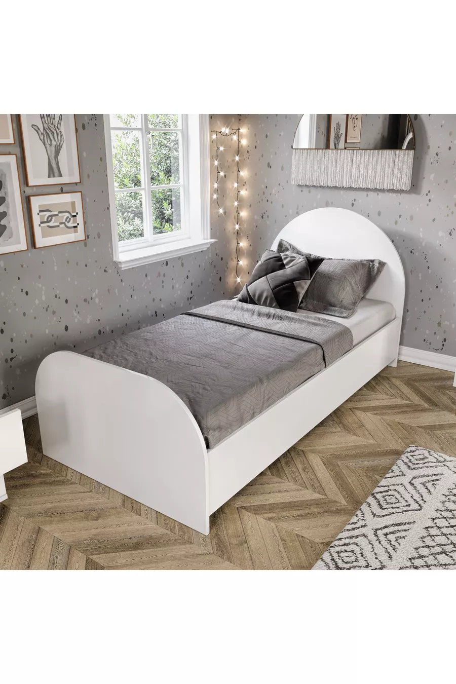 Ensemble de chambre d'enfant Bohem Sun, entièrement en MDF