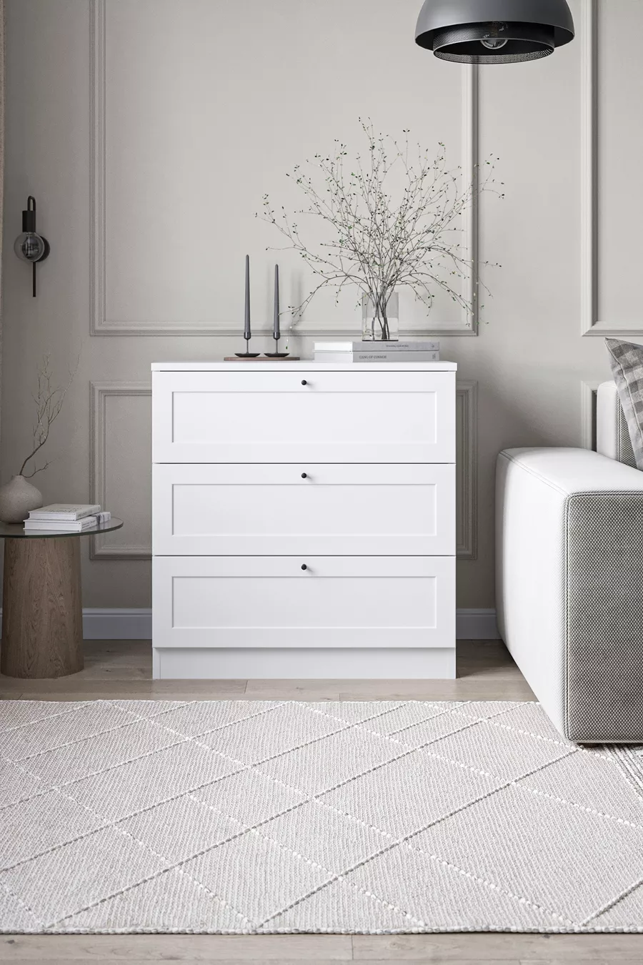 Commode Terra à 3 tiroirs