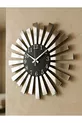 Horloge murale de maison en édition limitée modèle piano en plexiglas miroir argent noir pour cadeau de Noël