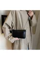 Sac à main et d'épaule pour femme noir avec un seul œil et mini perles