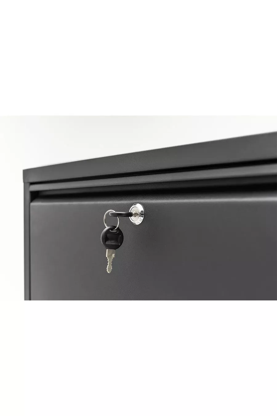 Étagère à chaussures en métal verrouillable 4 places - Anthracite RAL - 