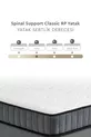 Matelas orthopédique à ressorts avec poche Classic Rollpack Support lombaire