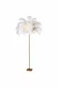 Lampadaire en plume d'autruche