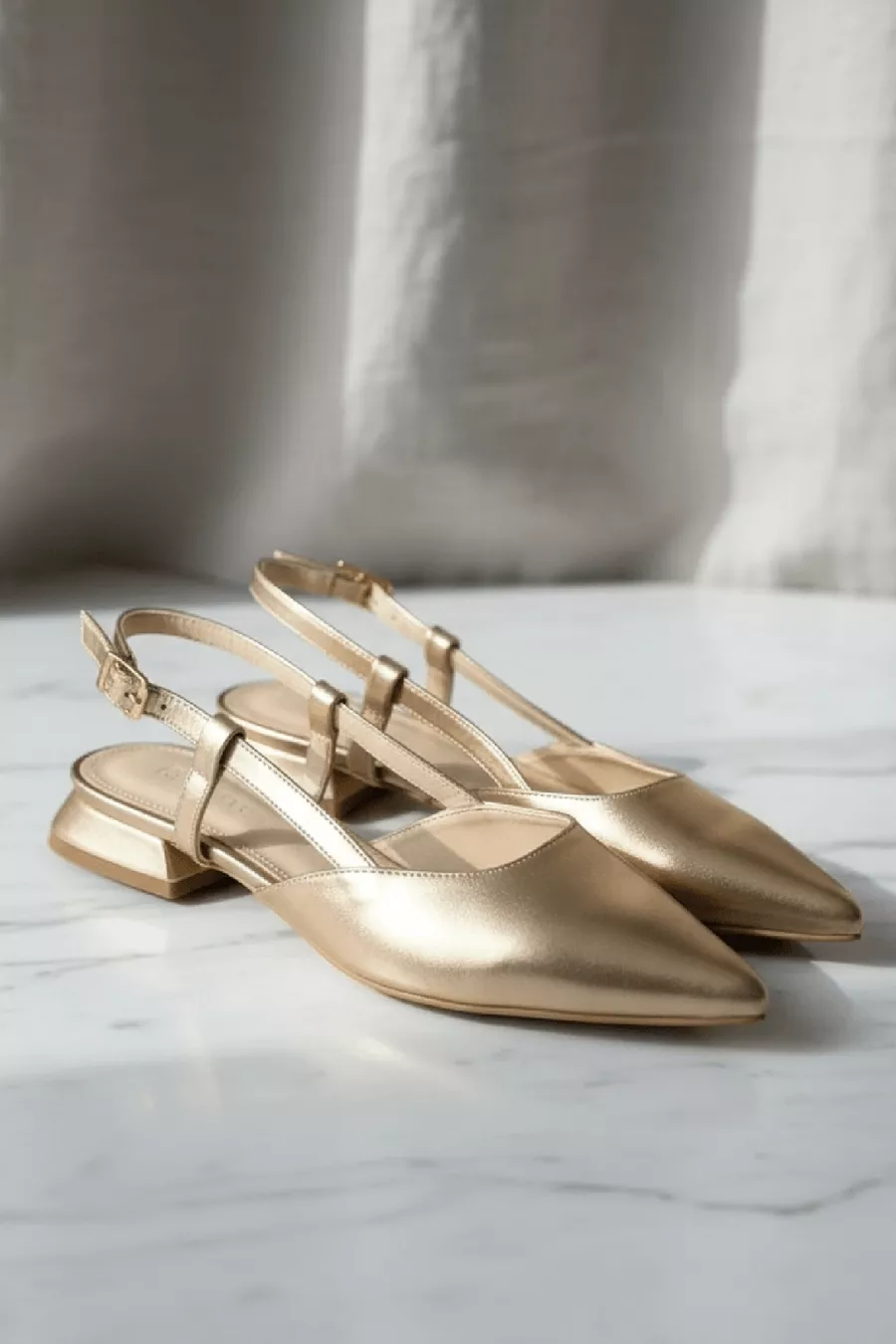 Chaussures à talons pointus Felina Gold Anti-Rides (talon de 3 cm)