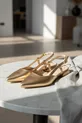 Chaussures à talons pointus Felina Gold Anti-Rides (talon de 3 cm)