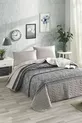Housse de Couette Matelassée Ensemble Double Créatif Gris